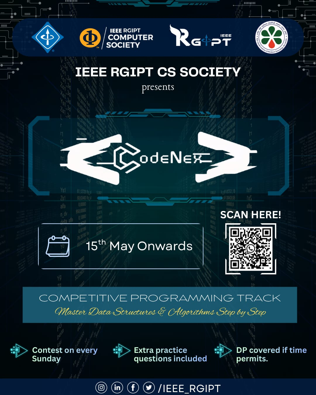 CodeNex 3.0 — DSA Program